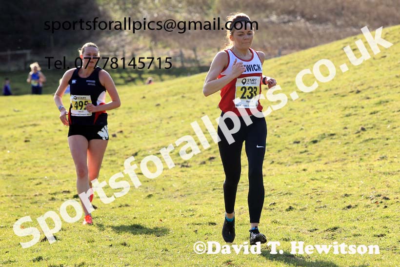 Senior womens 2023 NEHL, Thornley Farm, Peterlee, County Durham. Photo: David T. Hewitson/Sports for All Pics